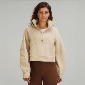 Lululemon Scuba Half Zip Funnel Neck